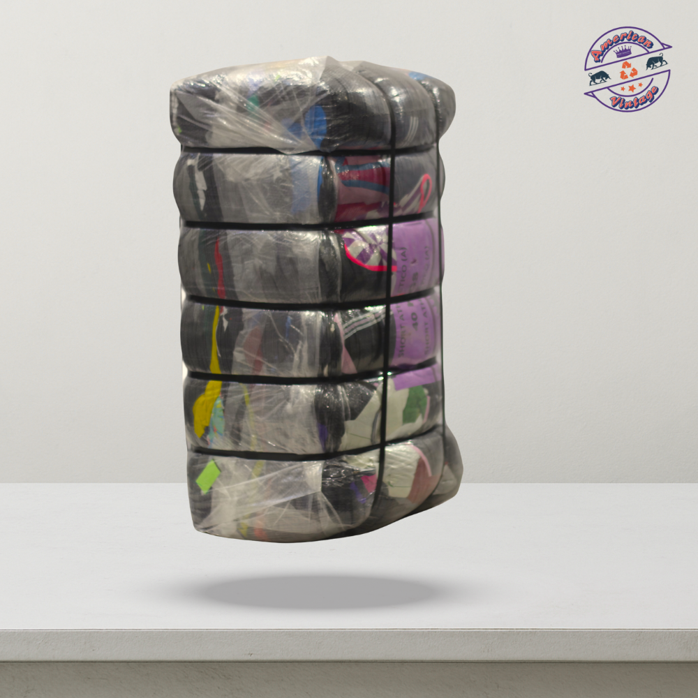 2 fardo ropa americana usada short corto vintage