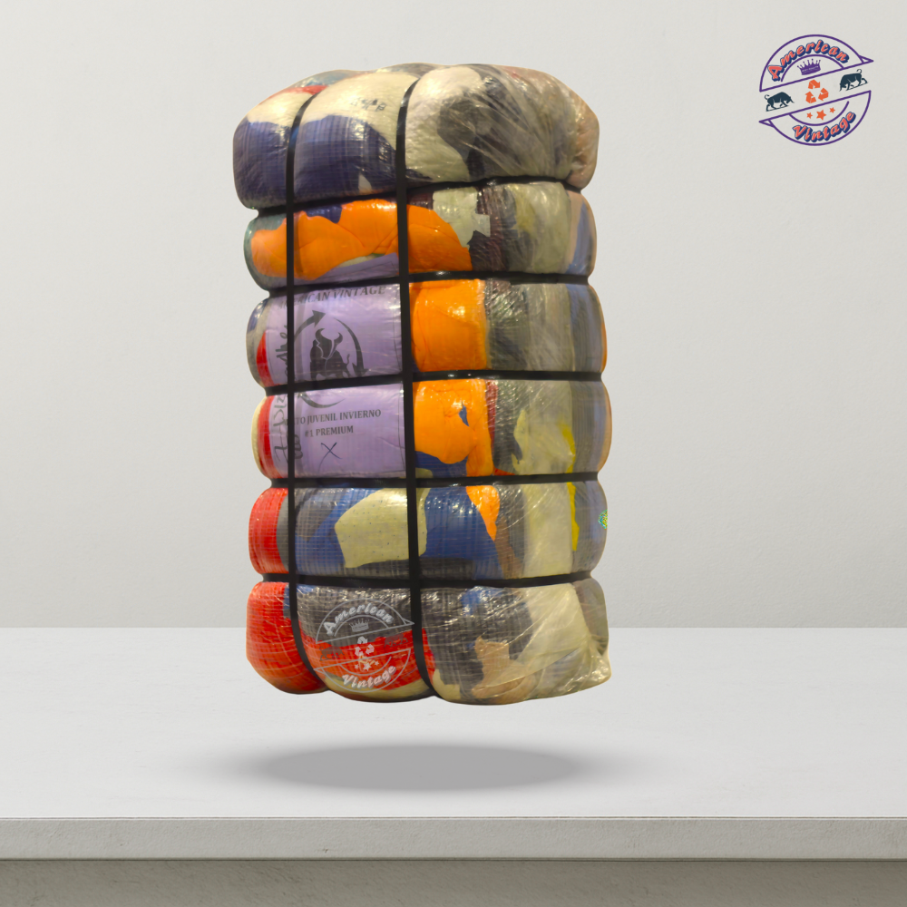 2 fardo ropa invierno juvenil usada vintage segunda mano