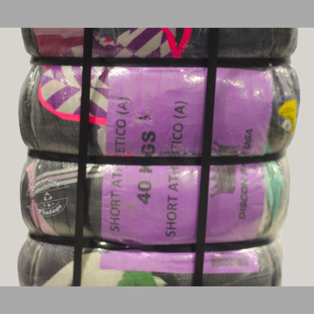 3 fardo ropa americana usada short corto vintage